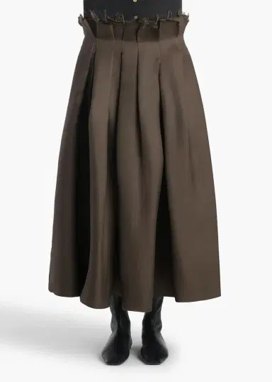 Khaite Astrid Skirt In Clove | Thumbnail 3