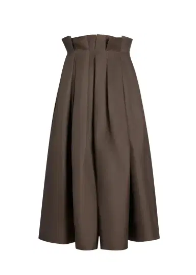 Khaite Astrid Skirt In Clove | Thumbnail 1