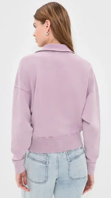 ISABEL MARANT ÉTOILE Ross Sweatshirt Rosewood/Ecru | Thumbnail 3