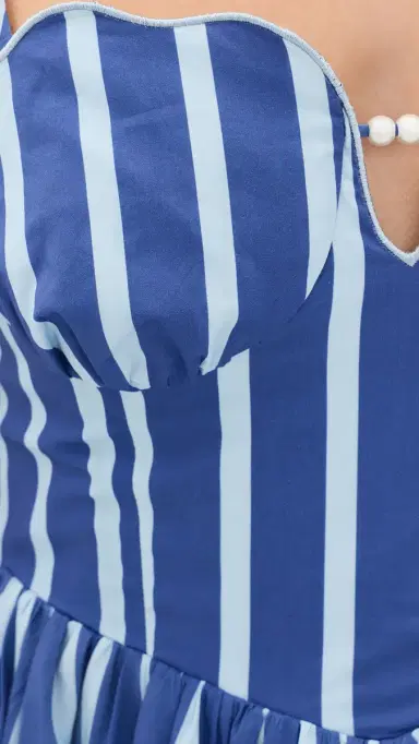 English Factory Marine Striped Maxi Dress Blue tripes | Thumbnail 6 English Factory Marine Striped Maxi Dress Blue tripes | Thumbnail 6