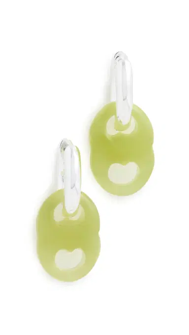 Tory Burch Gemini Link Small Hoop Earrings | Thumbnail 5 Tory Burch Gemini Link Small Hoop Earrings | Thumbnail 5