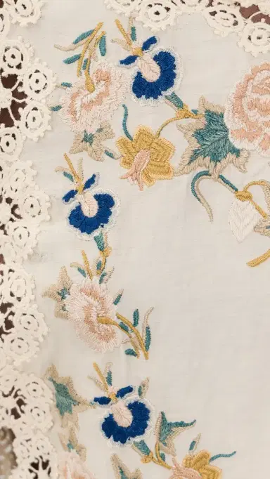 Sea Adonna Embroidered Sleeveless Top Cream | Thumbnail 6