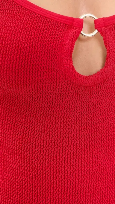 Hunza G Toni One Piece Red One Size | Thumbnail 6 Hunza G Toni One Piece Red One Size | Thumbnail 6