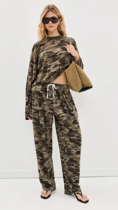 LIONESS Bloom Camo Tee Camo M | Thumbnail 6
