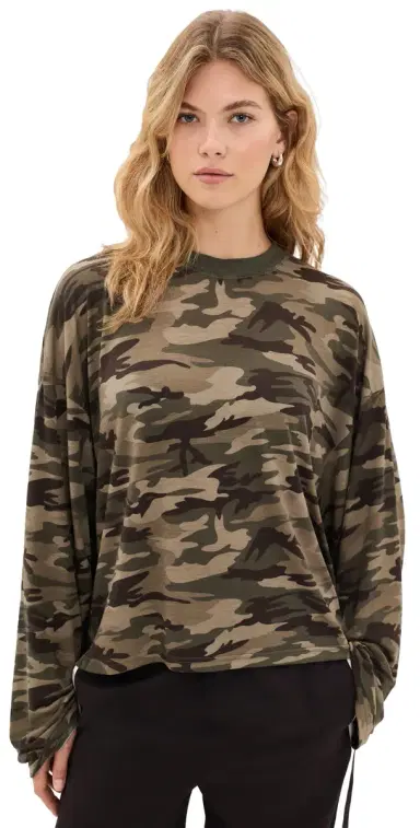 LIONESS Bloom Camo Tee Camo M | Thumbnail 1