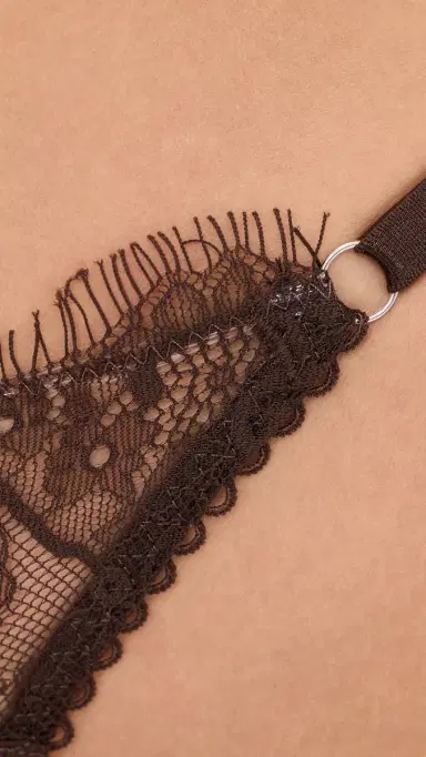 Kat the Label Rae Thong Panties Espresso | Thumbnail 5 Kat the Label Rae Thong Panties Espresso | Thumbnail 5