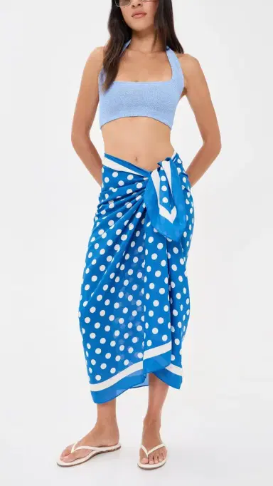 Solid & Striped The Long Pareo Olympian Blue One Size | Thumbnail 5 Solid & Striped The Long Pareo Olympian Blue One Size | Thumbnail 5