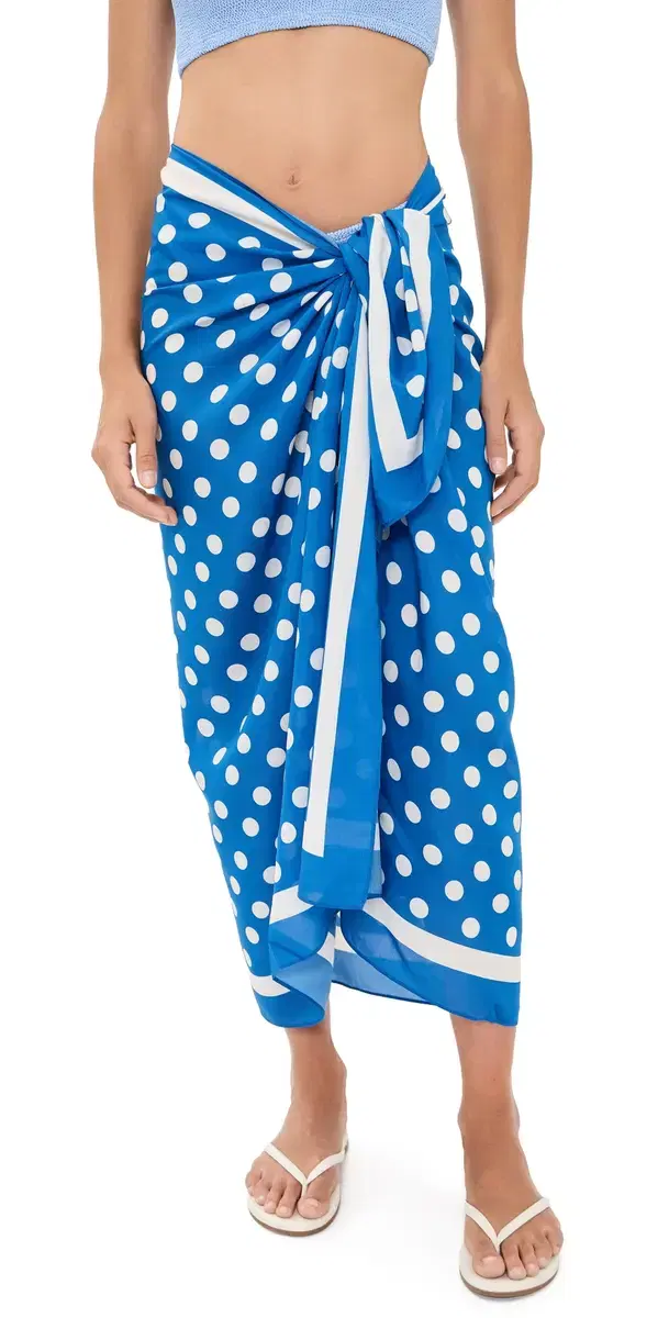The Long Pareo Olympian Blue One Size