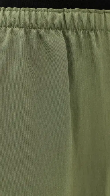 Theory Slit Washed Twill Pants Forest oss - 2r2 | Thumbnail 6