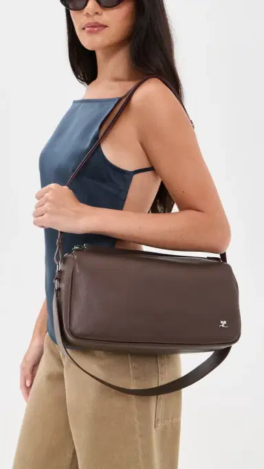 Courrèges Medium Three Sixty Leather Bag | Thumbnail 3