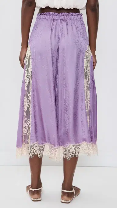 Sea Ethel Solid Pants Lilac L | Thumbnail 3