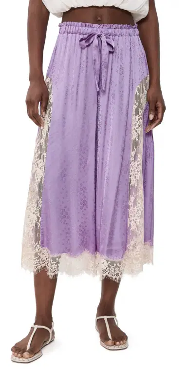 Sea Ethel Solid Pants Lilac L | Thumbnail 1