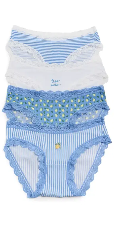 Stripe & Stare Original Knicker Panties 4 Pack Ciao Bella | Thumbnail 1