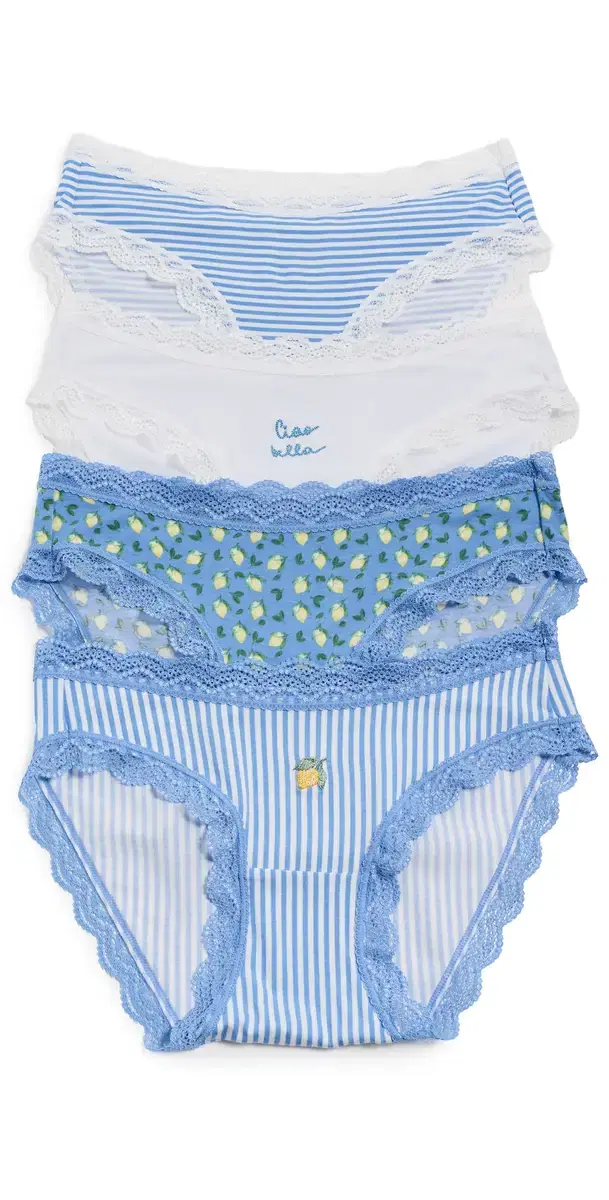 Stripe & Stare Original Knicker Panties 4 Pack Ciao Bella