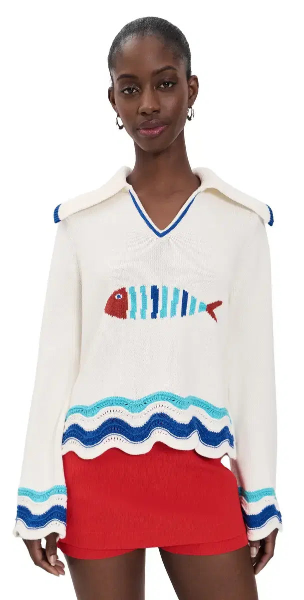 Jack Fish Motif weater Brule