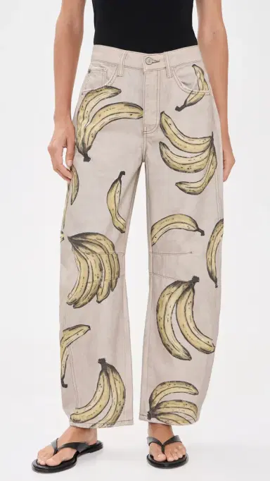 Free People Good Luck Printed Jeans | Thumbnail 2