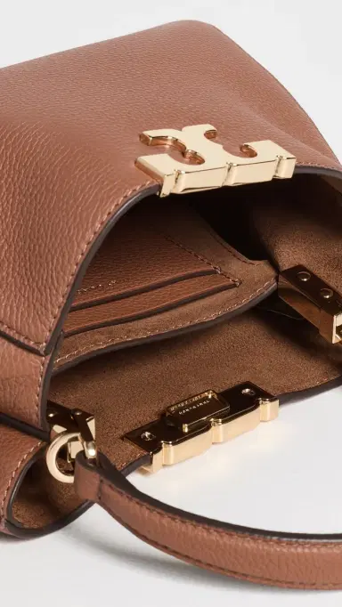 Tory Burch Eleanor Soft Mini Satchel | Thumbnail 6 Tory Burch Eleanor Soft Mini Satchel | Thumbnail 6