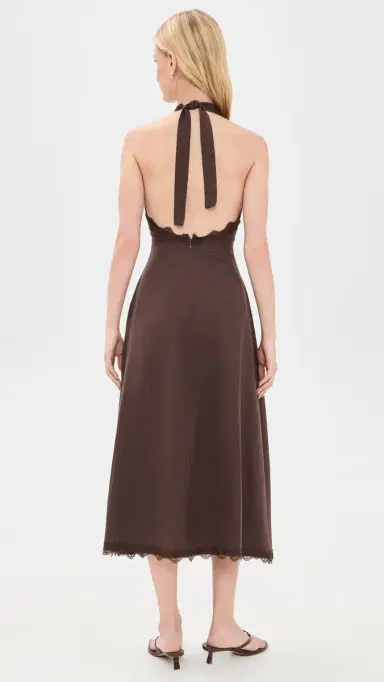 Lioness tars Align Midi Dress Brown | Thumbnail 3