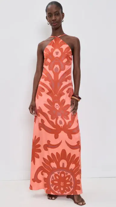 DIARRABLU Aria Maxi Dress Elia Rose | Thumbnail 2 DIARRABLU Aria Maxi Dress Elia Rose | Thumbnail 2