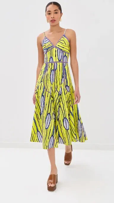 STELLA JEAN A-Line Godet Dress Papaya 01 46 | Thumbnail 5