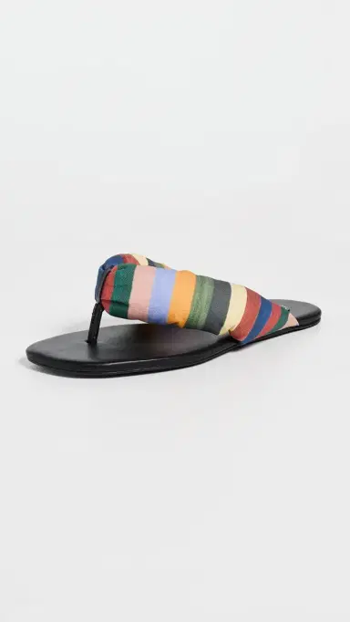 Staud Juno Stripe Sandals | Thumbnail 2
