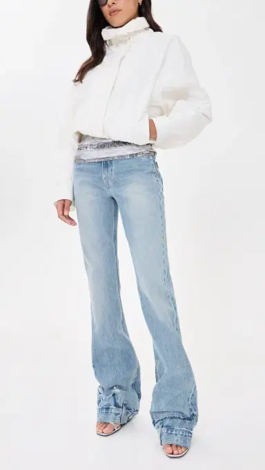 Haikure Flora Cut Pollock Jeans | Thumbnail 2 Haikure Flora Cut Pollock Jeans | Thumbnail 2