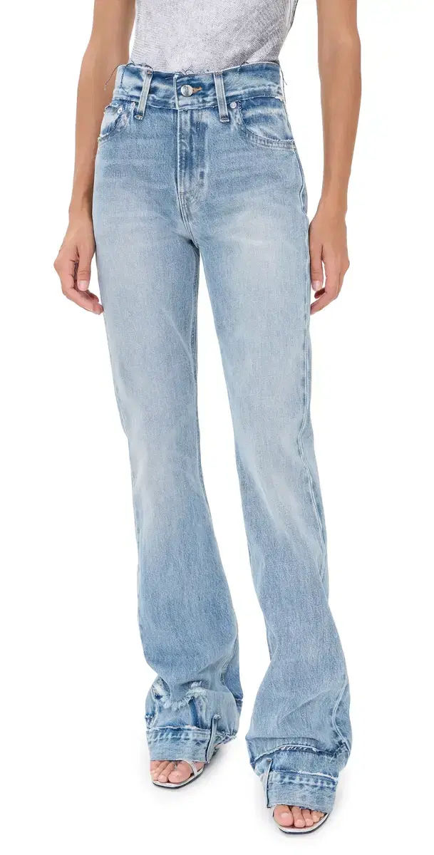 Flora Cut Pollock Jeans Pollock
