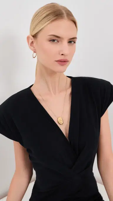 Isabel Marant Shiny Day Necklace Dore One Size | Thumbnail 3