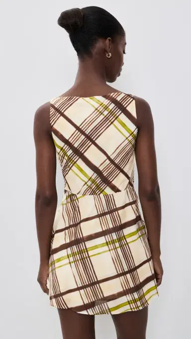 A.L.C. A. L.C. Dea Dress Butter/Ganache | Thumbnail 3