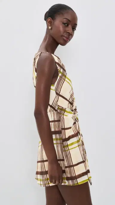 A.L.C. A. L.C. Dea Dress Butter/Ganache | Thumbnail 4