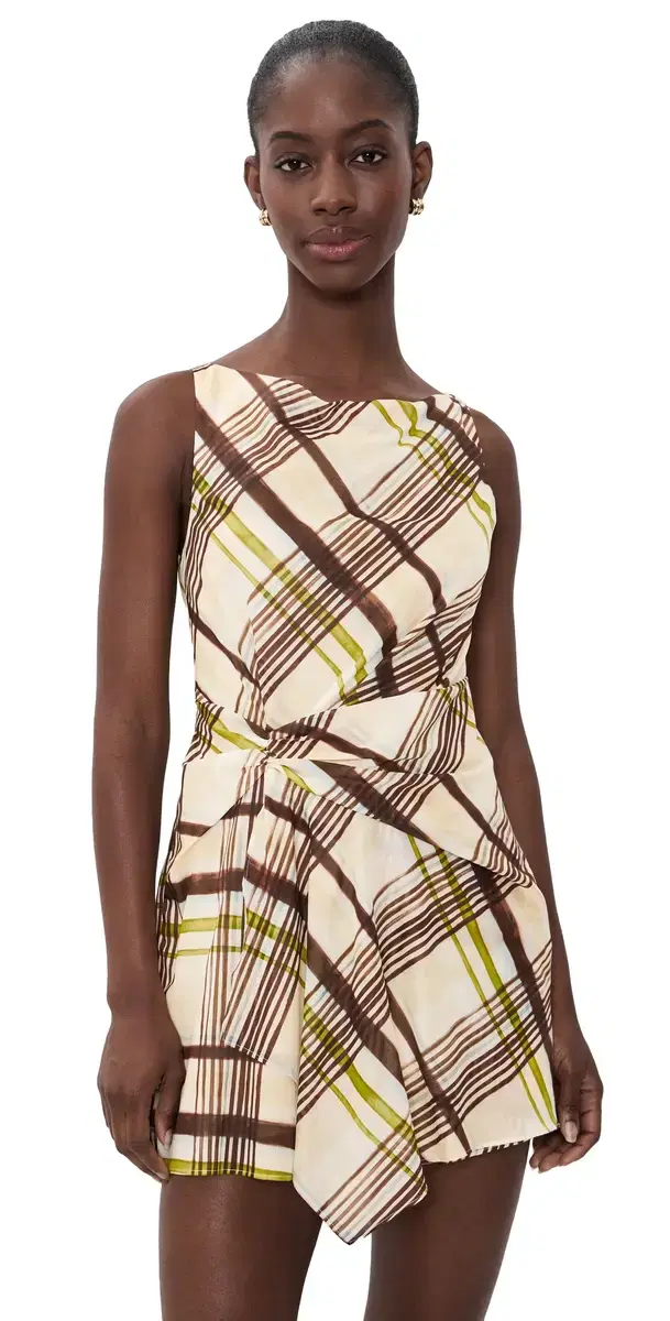 A.L.C. A. L.C. Dea Dress Butter/Ganache