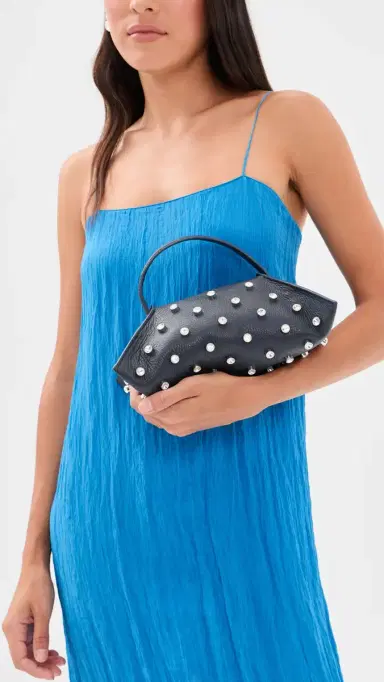 Altuzarra Origami Baguette Bag Berry Blue/Crystal One Size | Thumbnail 3 Altuzarra Origami Baguette Bag Berry Blue/Crystal One Size | Thumbnail 3