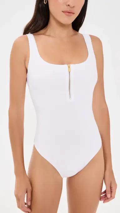 Stylest DreamSculpt Zip Up Tank One Piece Blanc L | Thumbnail 2