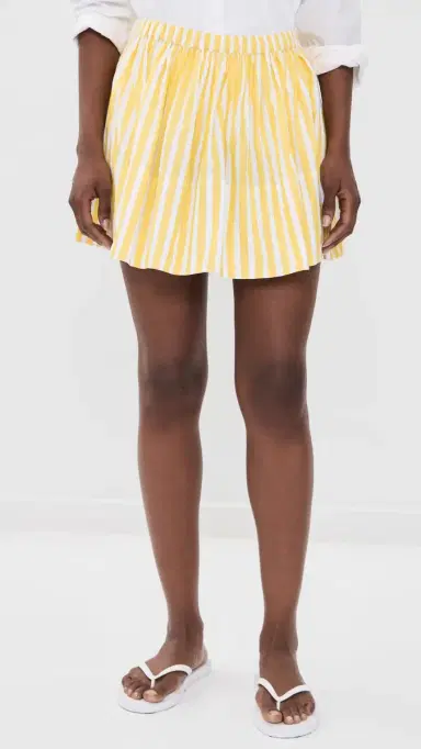 Suzie Kondi Fousta Skirt Wide Canary Stripe | Thumbnail 2 Suzie Kondi Fousta Skirt Wide Canary Stripe | Thumbnail 2
