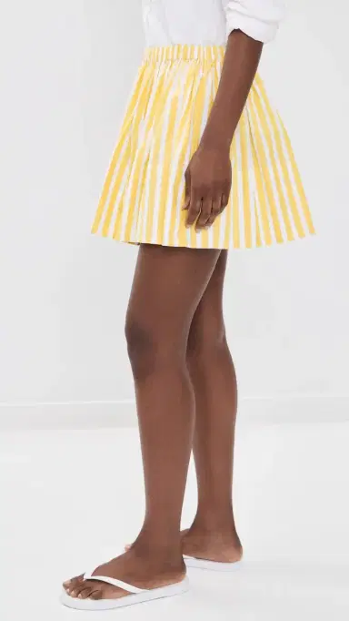 Suzie Kondi Fousta Skirt Wide Canary Stripe | Thumbnail 4 Suzie Kondi Fousta Skirt Wide Canary Stripe | Thumbnail 4