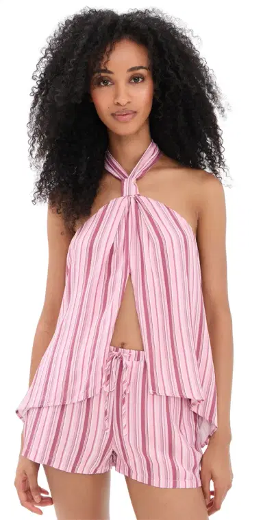 SEVEN WONDERS Koah Knotted Front Split Top | Thumbnail 1 SEVEN WONDERS Koah Knotted Front Split Top | Thumbnail 1
