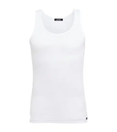 Tom Ford Ribbed-knit cotton-blend tank top | Thumbnail 1 Tom Ford Ribbed-knit cotton-blend tank top | Thumbnail 1