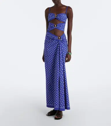Christopher Esber Orbit bandana cutout maxi dress | Thumbnail 4 Christopher Esber Orbit bandana cutout maxi dress | Thumbnail 4