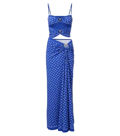 Christopher Esber Orbit bandana cutout maxi dress | Thumbnail 1 Christopher Esber Orbit bandana cutout maxi dress | Thumbnail 1