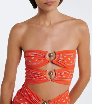 Christopher Esber Orbit bandana cutout minidress | Thumbnail 2 Christopher Esber Orbit bandana cutout minidress | Thumbnail 2