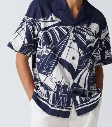 Ralph Lauren Purple Label Printed cotton shirt | Thumbnail 5 Ralph Lauren Purple Label Printed cotton shirt | Thumbnail 5