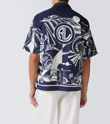 Ralph Lauren Purple Label Printed cotton shirt | Thumbnail 6 Ralph Lauren Purple Label Printed cotton shirt | Thumbnail 6