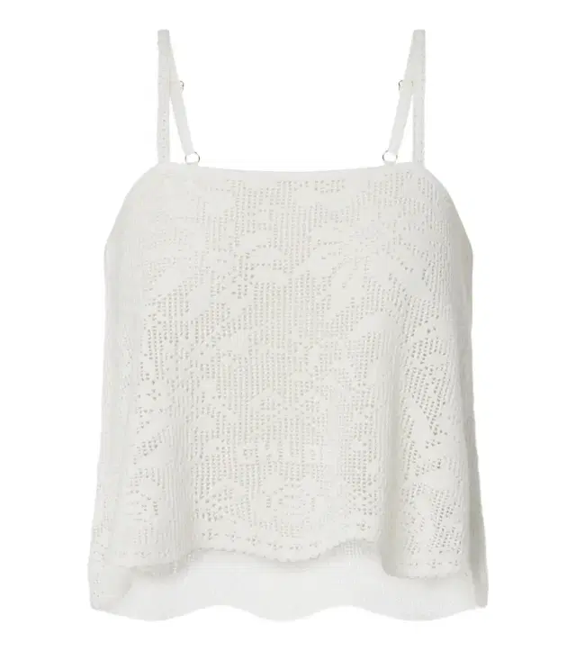 Chloe Chloé Pointelle cotton top