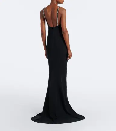 Stella McCartney Embellished crêpe gown | Thumbnail 2 Stella McCartney Embellished crêpe gown | Thumbnail 2