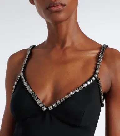 Stella McCartney Embellished crêpe gown | Thumbnail 5 Stella McCartney Embellished crêpe gown | Thumbnail 5