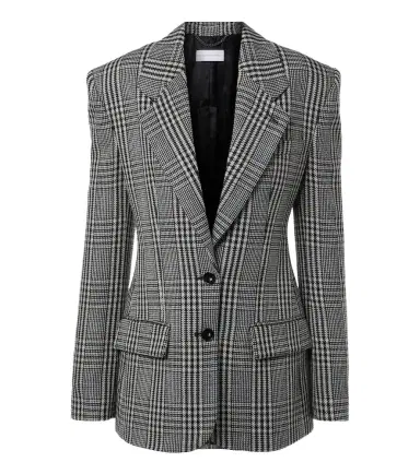 Stella McCartney Checked wool blazer | Thumbnail 1