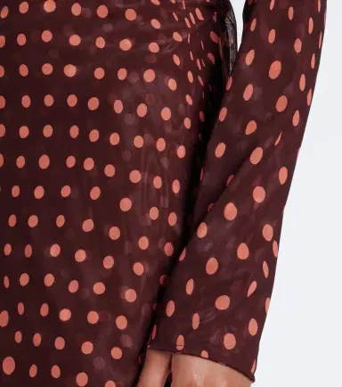 Stella McCartney Polka dot mesh maxi dress | Thumbnail 4