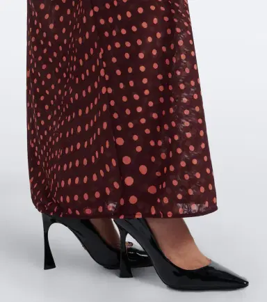 Stella McCartney Polka dot mesh maxi dress | Thumbnail 5