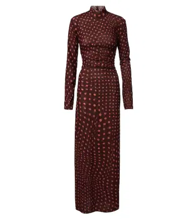 Stella McCartney Polka dot mesh maxi dress | Thumbnail 1
