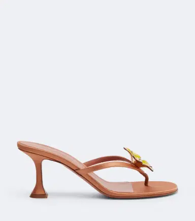 Amina Muaddi Vittoria embellished satin thong sandals | Thumbnail 3 Amina Muaddi Vittoria embellished satin thong sandals | Thumbnail 3